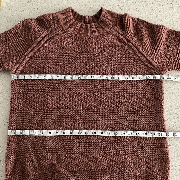 Organic Cotton Blend Nemma Long Sleeve Sweater In Flannel PrAna 1X - Picture 7 of 12